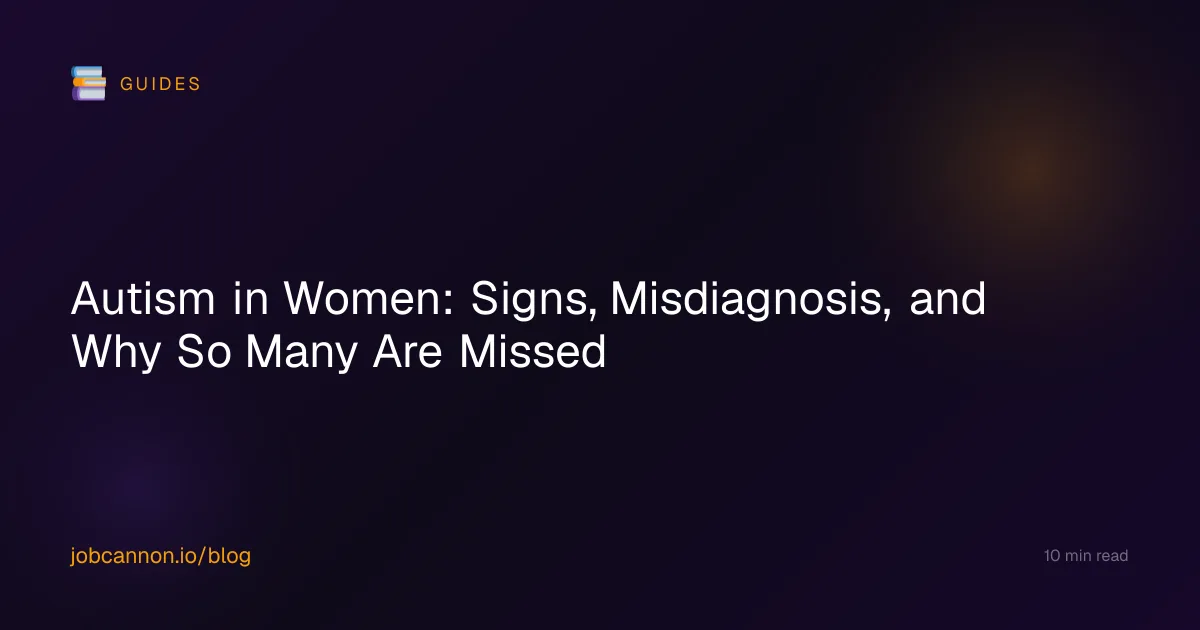 Autism in Women: Signs, Misdiagnosis, and Why So Many Are Missed