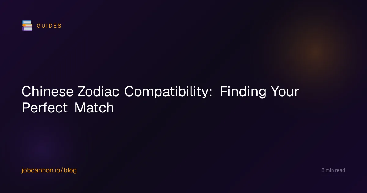 Chinese Zodiac Compatibility: Finding Your Perfect Match
