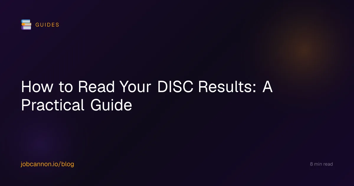 How to Read Your DISC Results: A Practical Guide