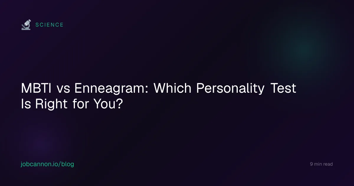 MBTI vs Enneagram: Which Personality Test Is Right for You?