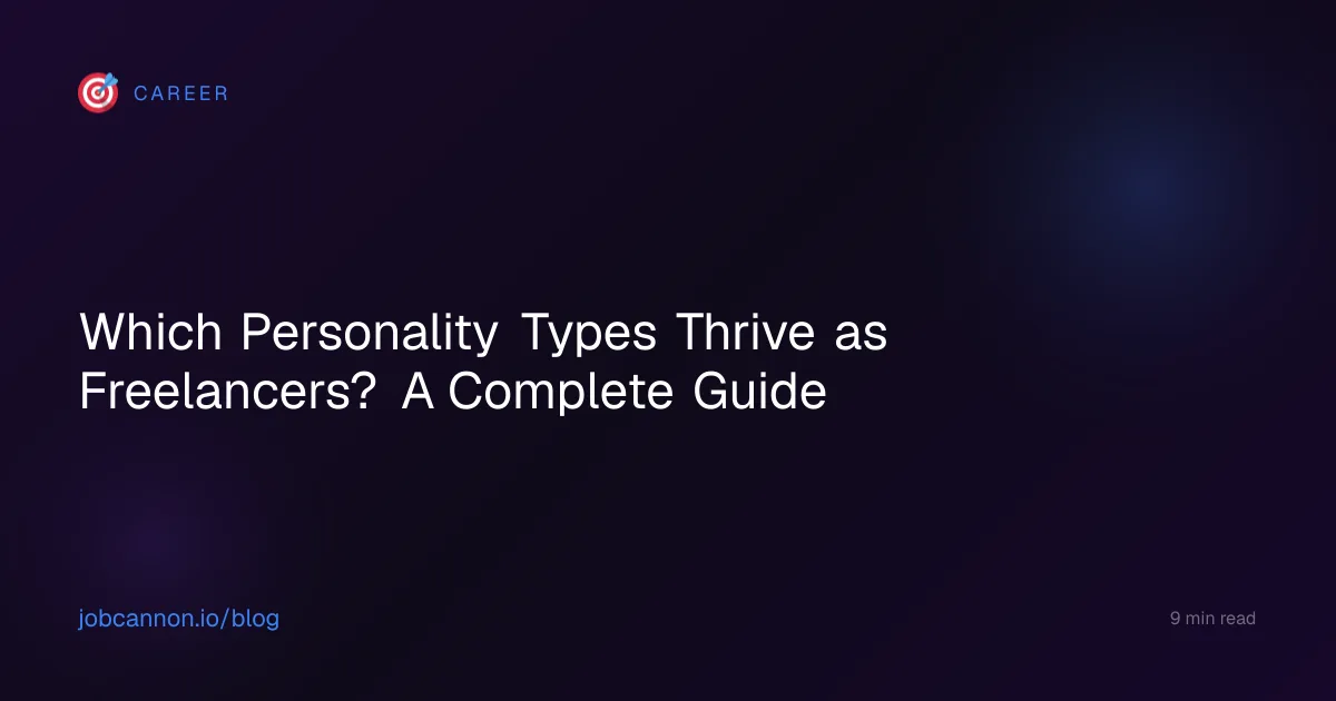 Which Personality Types Thrive as Freelancers? A Complete Guide