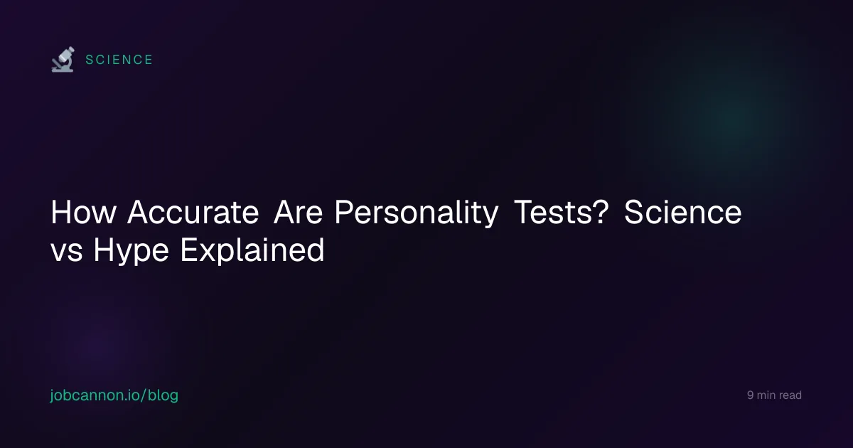 How Accurate Are Personality Tests? Science vs Hype Explained