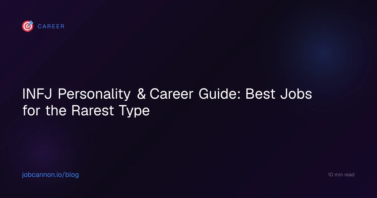 INFJ Personality & Career Guide: Best Jobs for the Rarest Type