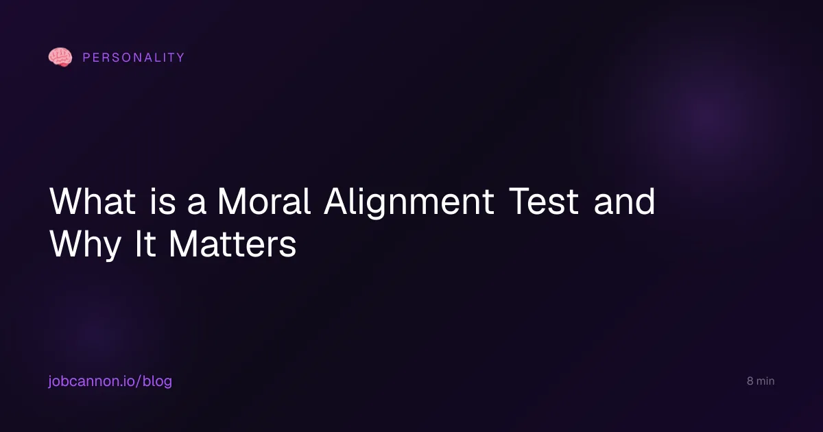 What is a Moral Alignment Test and Why It Matters