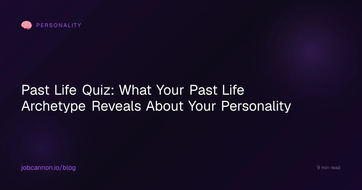 Past Life Quiz: What Your Past Life Archetype Reveals About Your Personality
