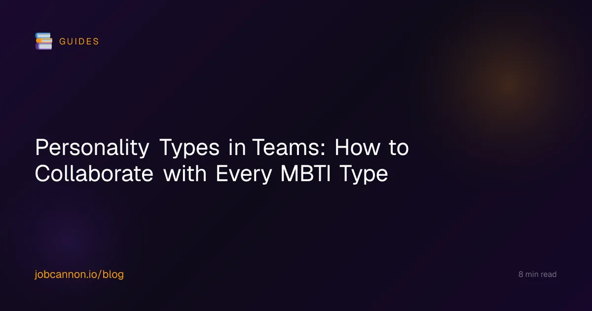 Personality Types in Teams: How to Collaborate with Every MBTI Type