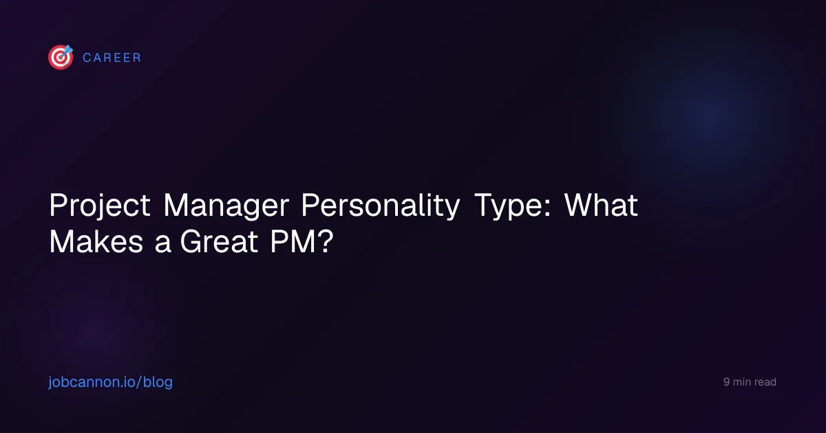 Project Manager Personality Type: What Makes a Great PM?