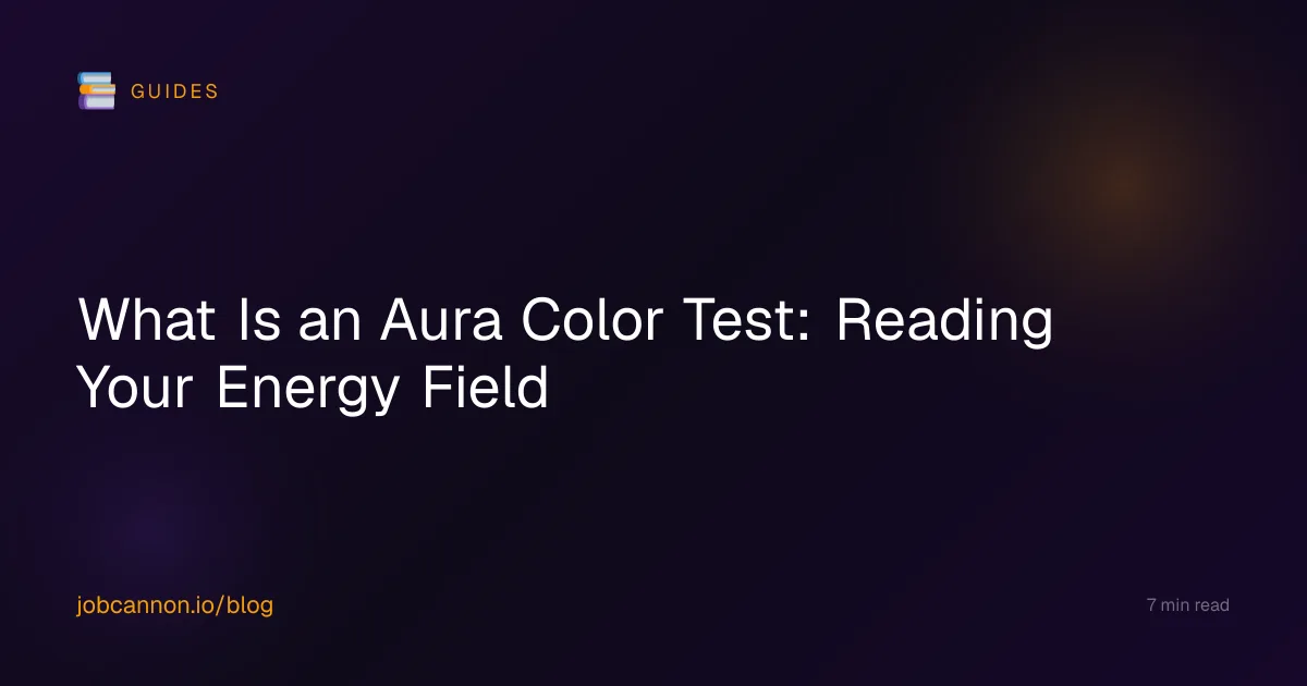 What Is an Aura Color Test: Reading Your Energy Field