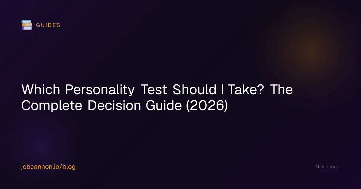 Which Personality Test Should I Take? The Complete Decision Guide (2026)